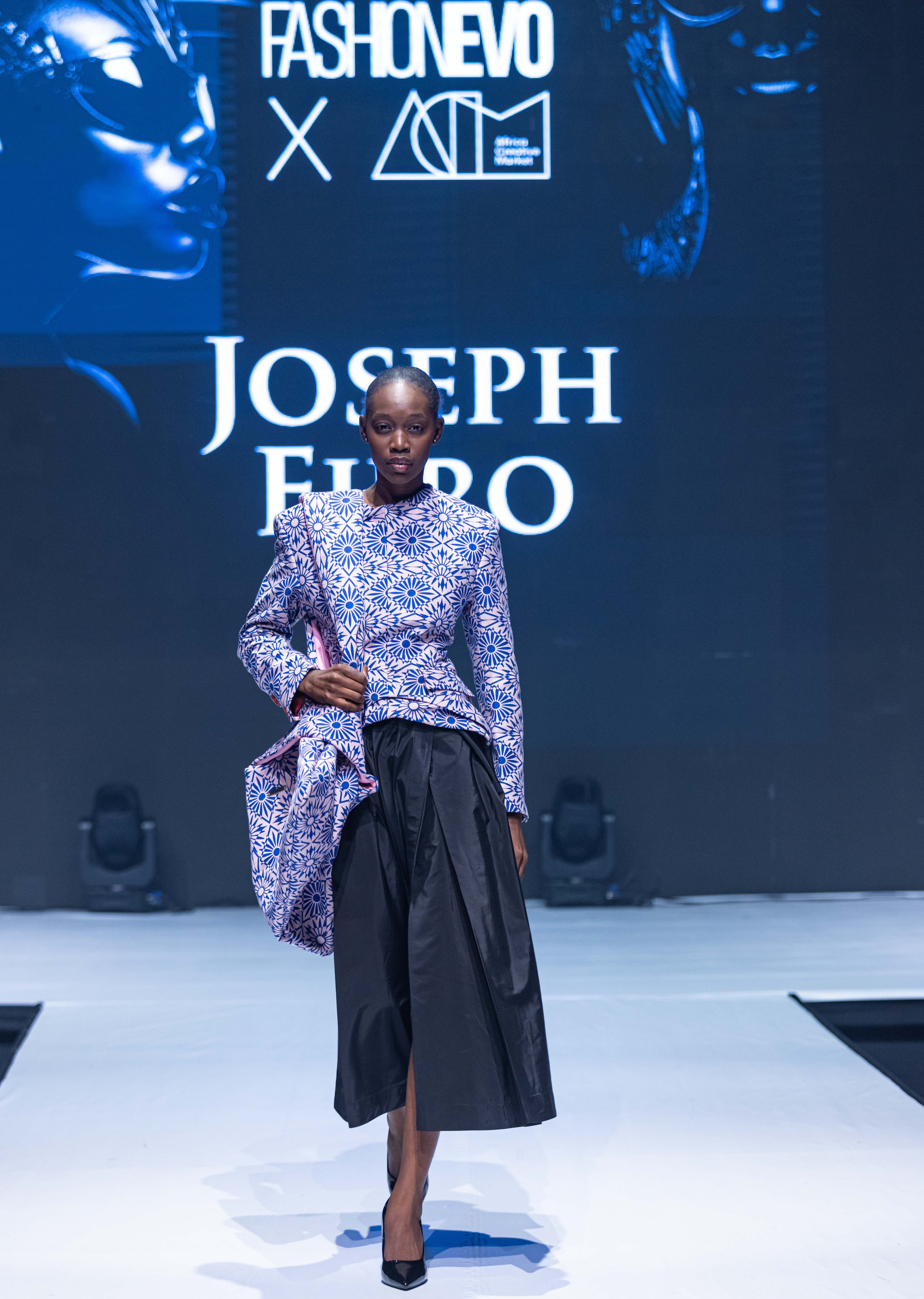 Joseph Ejiro Spring Summer 2025 runway show, FashionEVO 2024